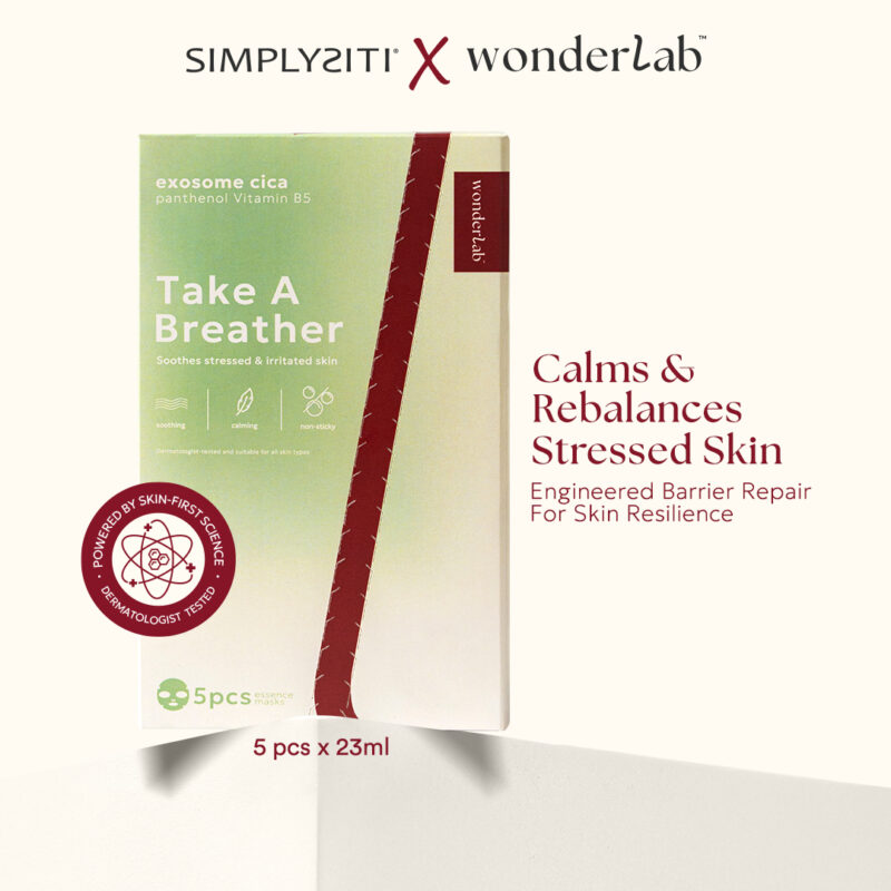 WonderLab Exosome Cica Soothing Sheet Mask (5pcs/Box)