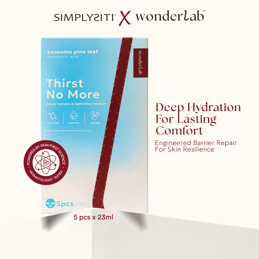 WonderLab Exosome Pine Leaf Hydration Sheet Mask (5Pcs/Box)