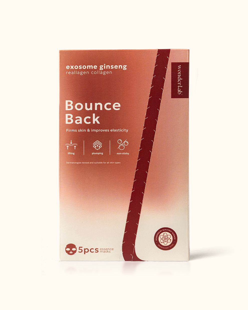 WonderLab Exosome Ginseng Firming Sheet Mask (5pcs/Box)